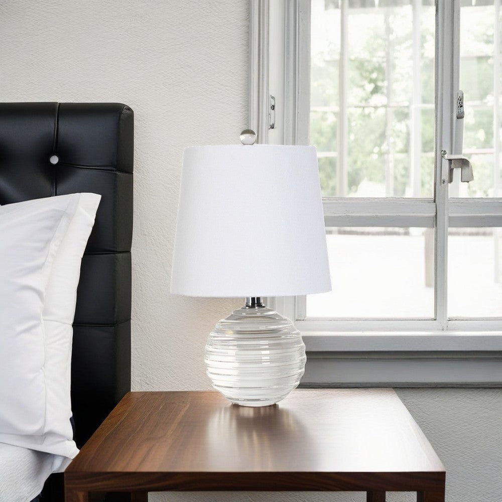 Mini Round Crystal Table Lamp