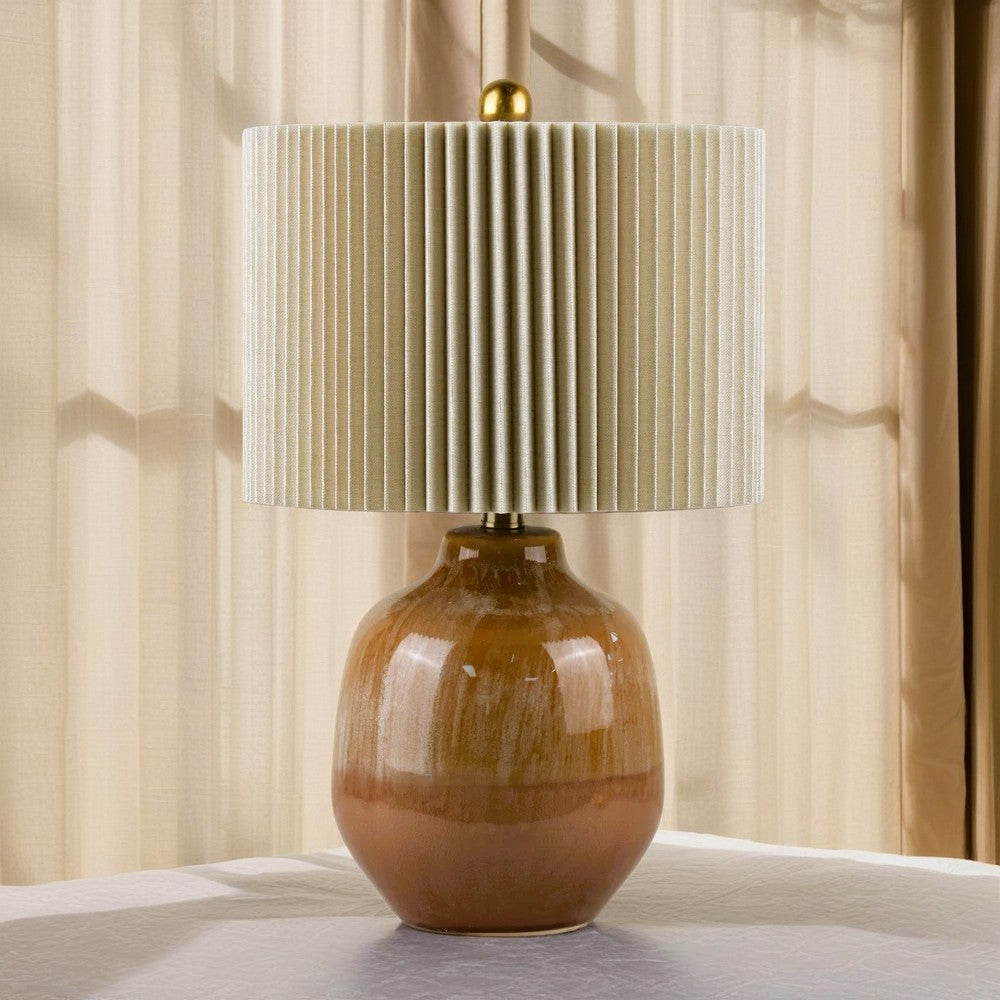 Log style Ceramic Lamp