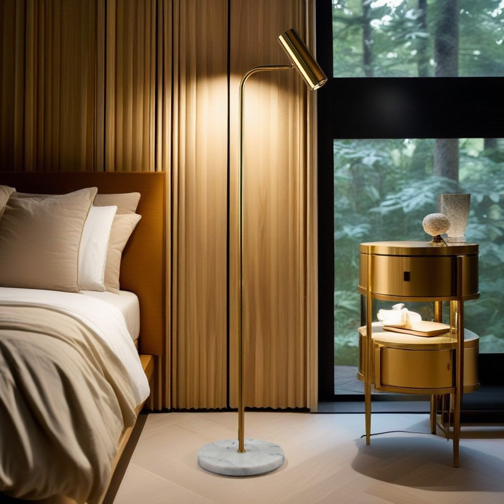 Modern Nature Marble Floor Lamp