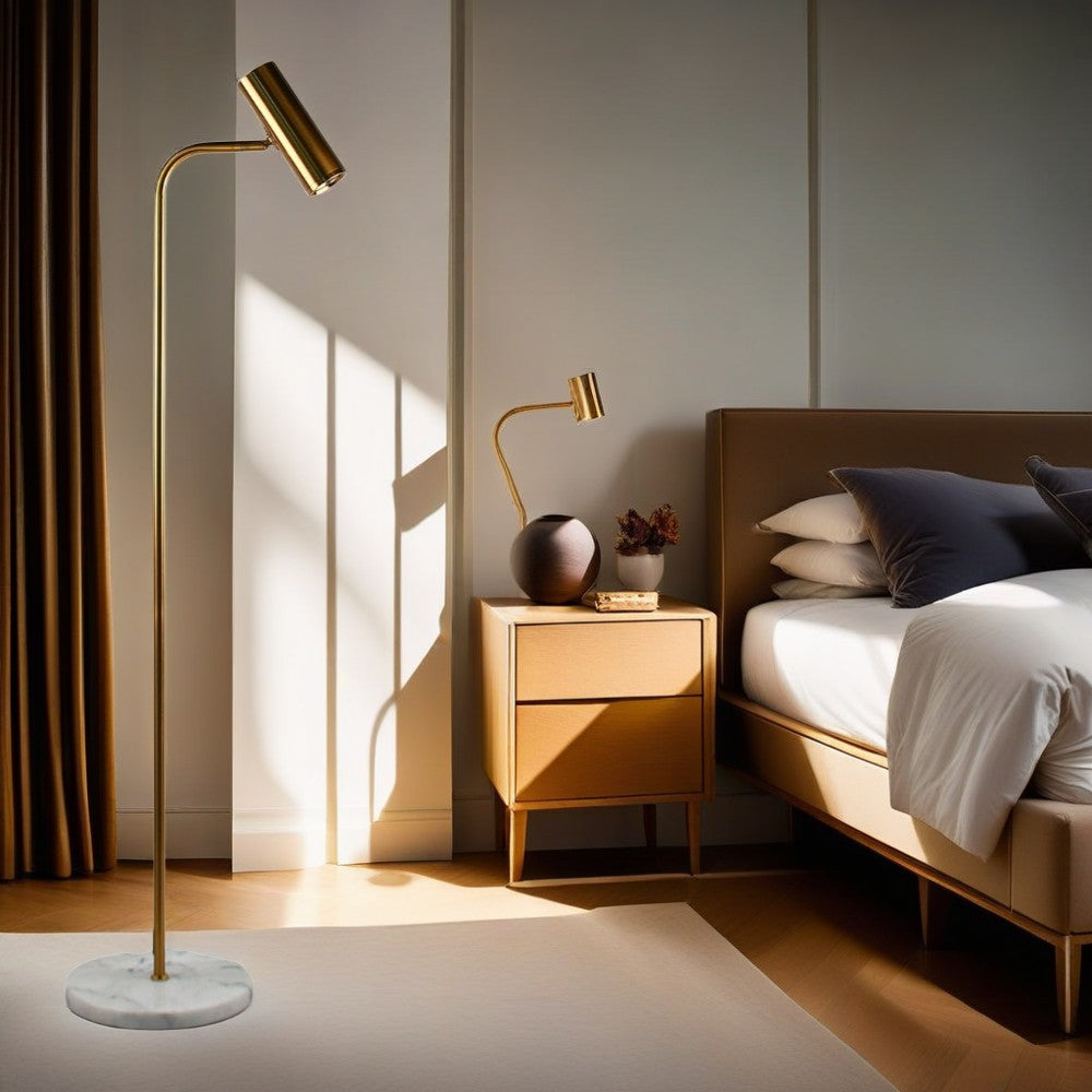 Modern Nature Marble Floor Lamp