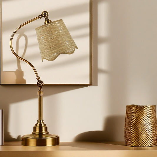 Traditional Gold Task Lamp