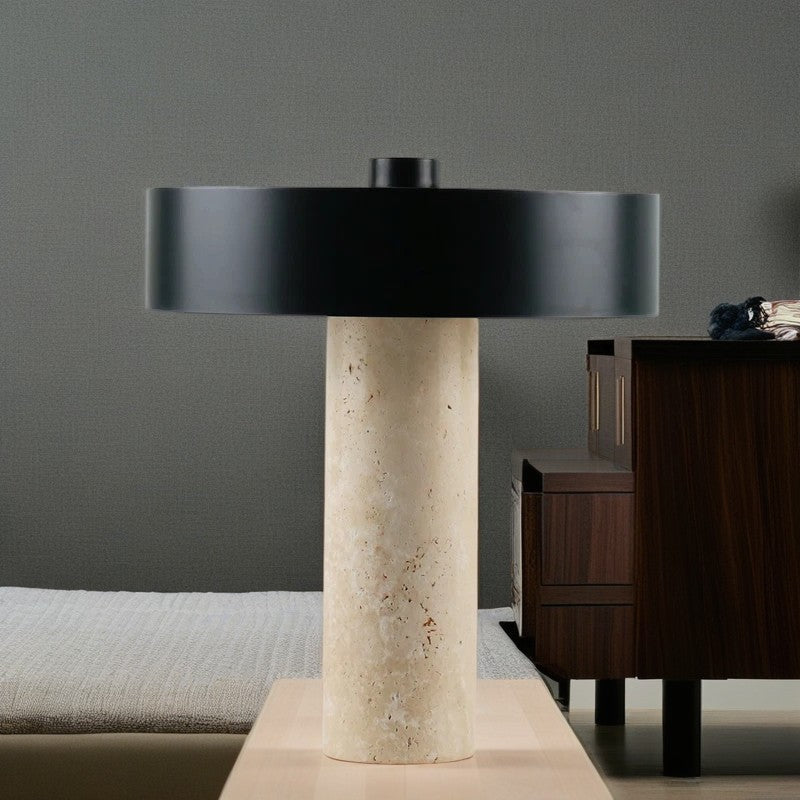 Nordic Style Travertine Lamp