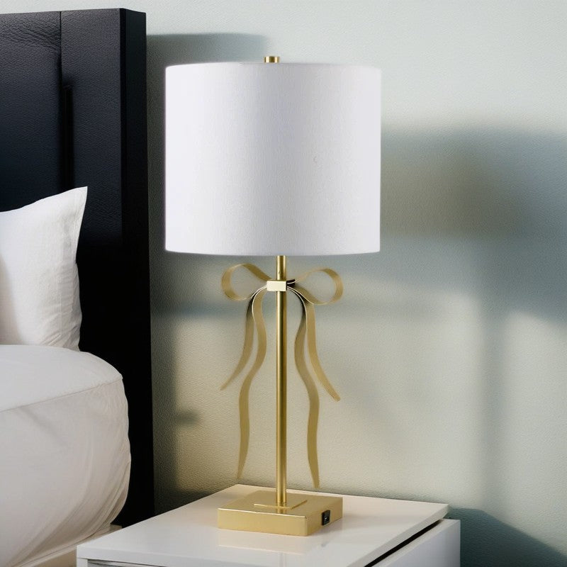 Elegant Bow Table Lamp