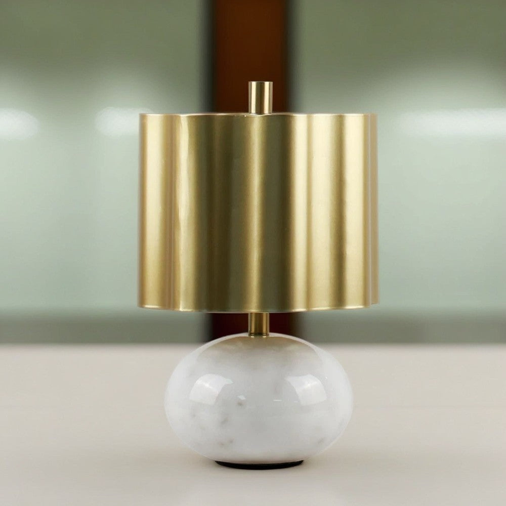 Mini Marble Base Table Lamp