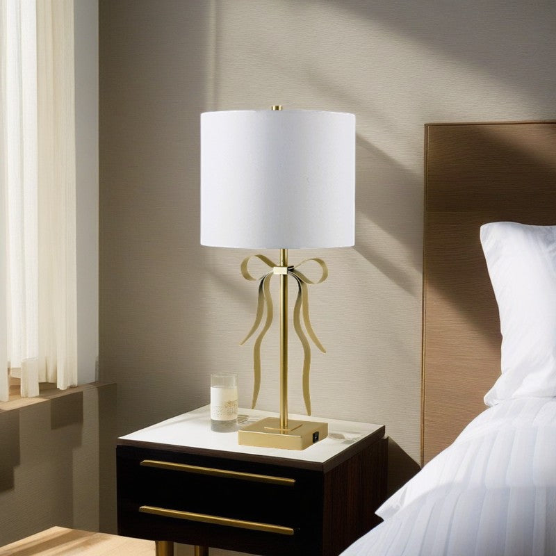 Elegant Bow Table Lamp