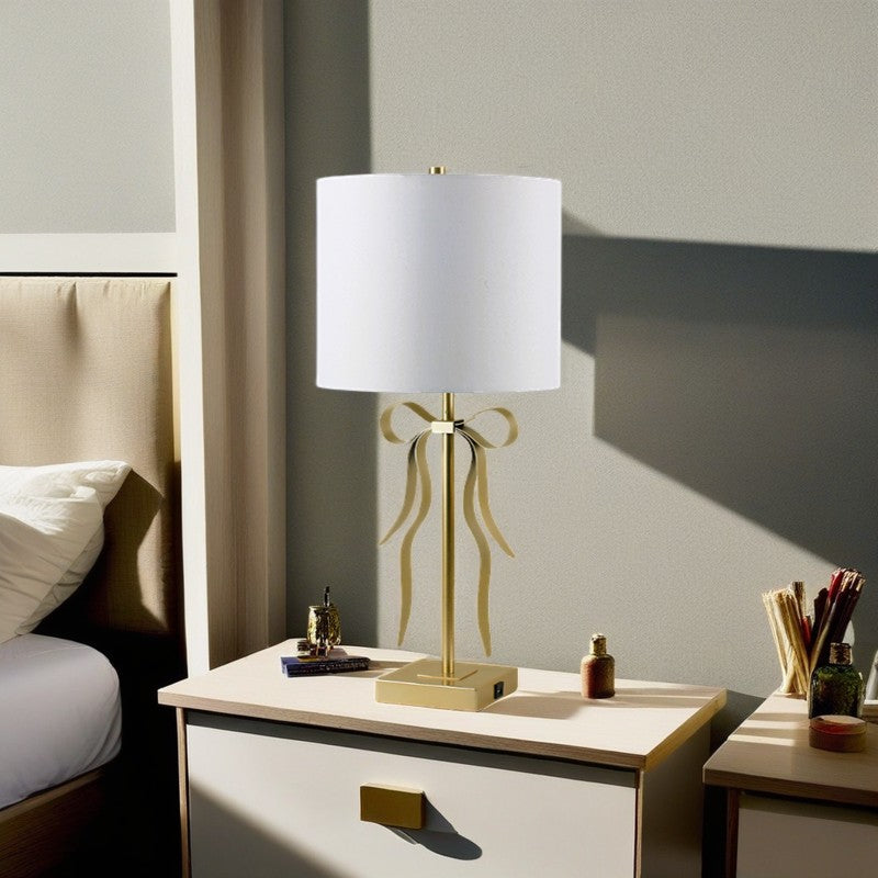 Elegant Bow Table Lamp