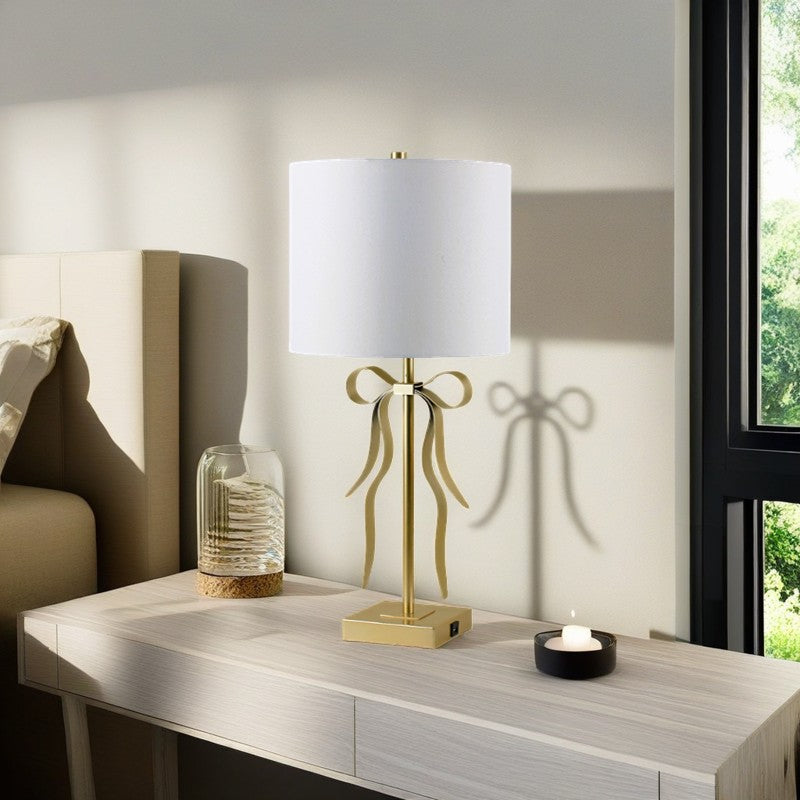 Elegant Bow Table Lamp