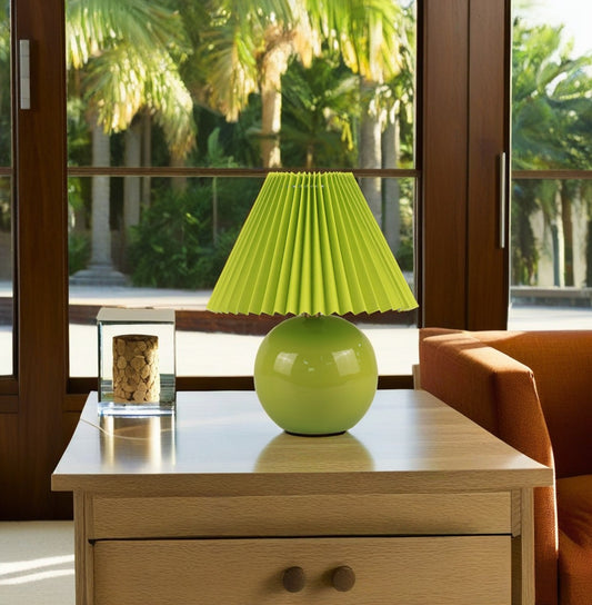 Light Green Mini Ceramic Lamp