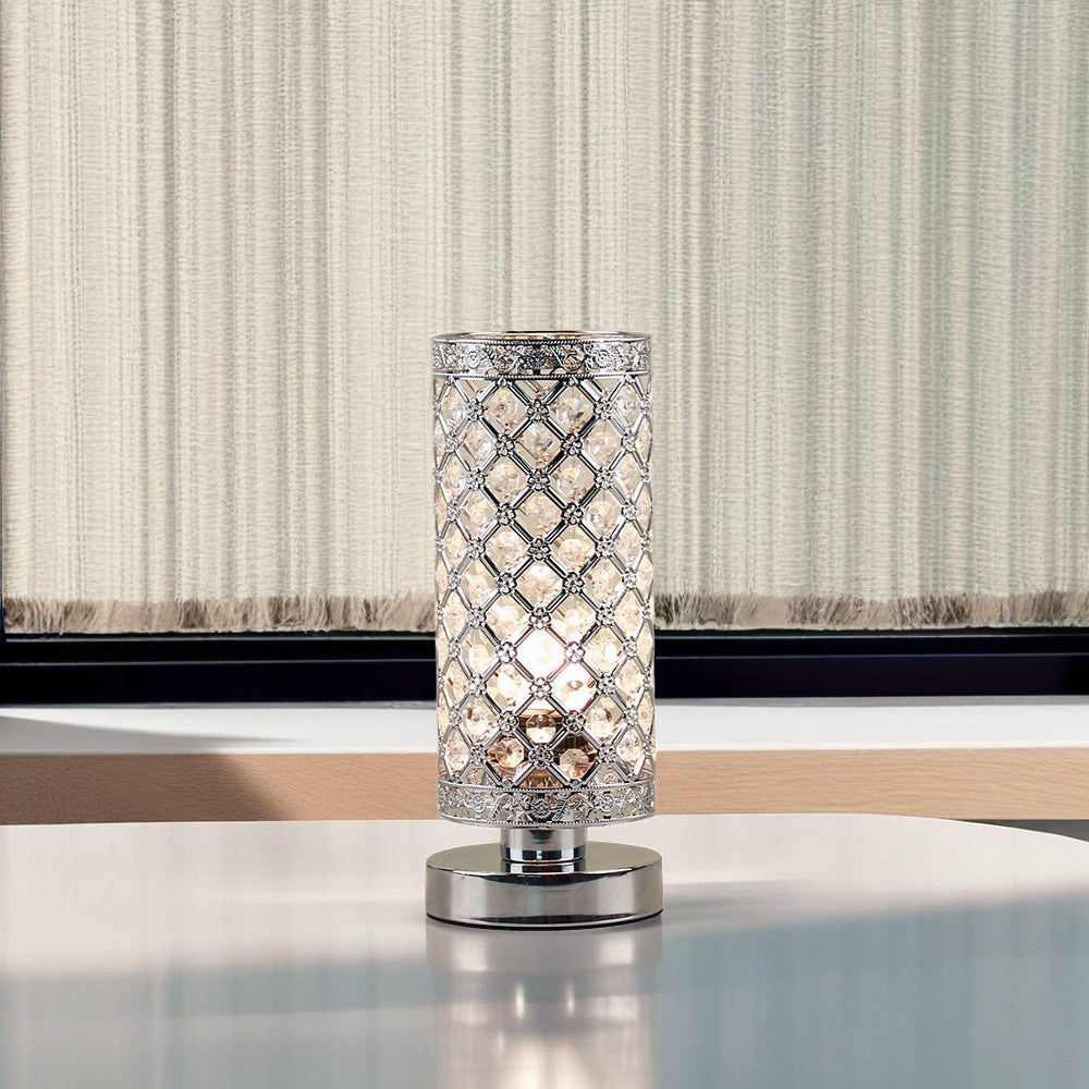 Mini Cylindrical Mirror Table Lamp