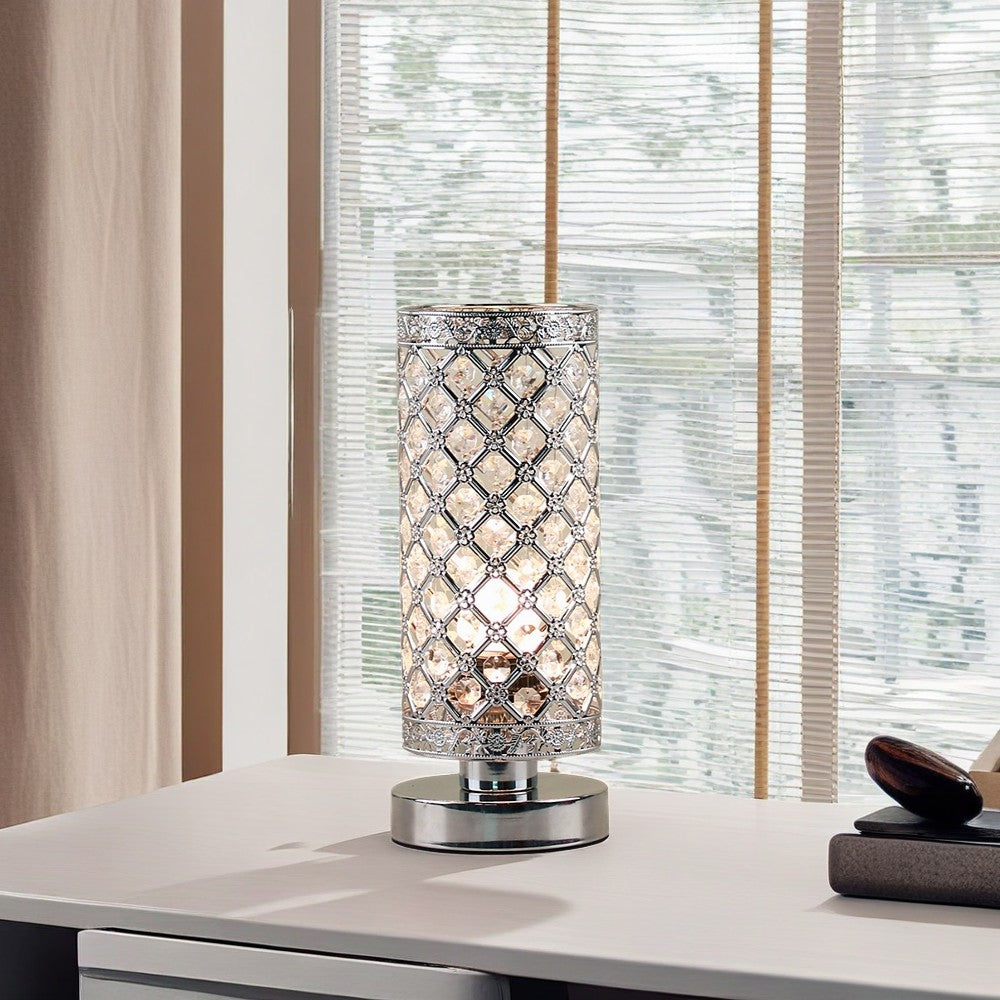Mini Cylindrical Mirror Table Lamp