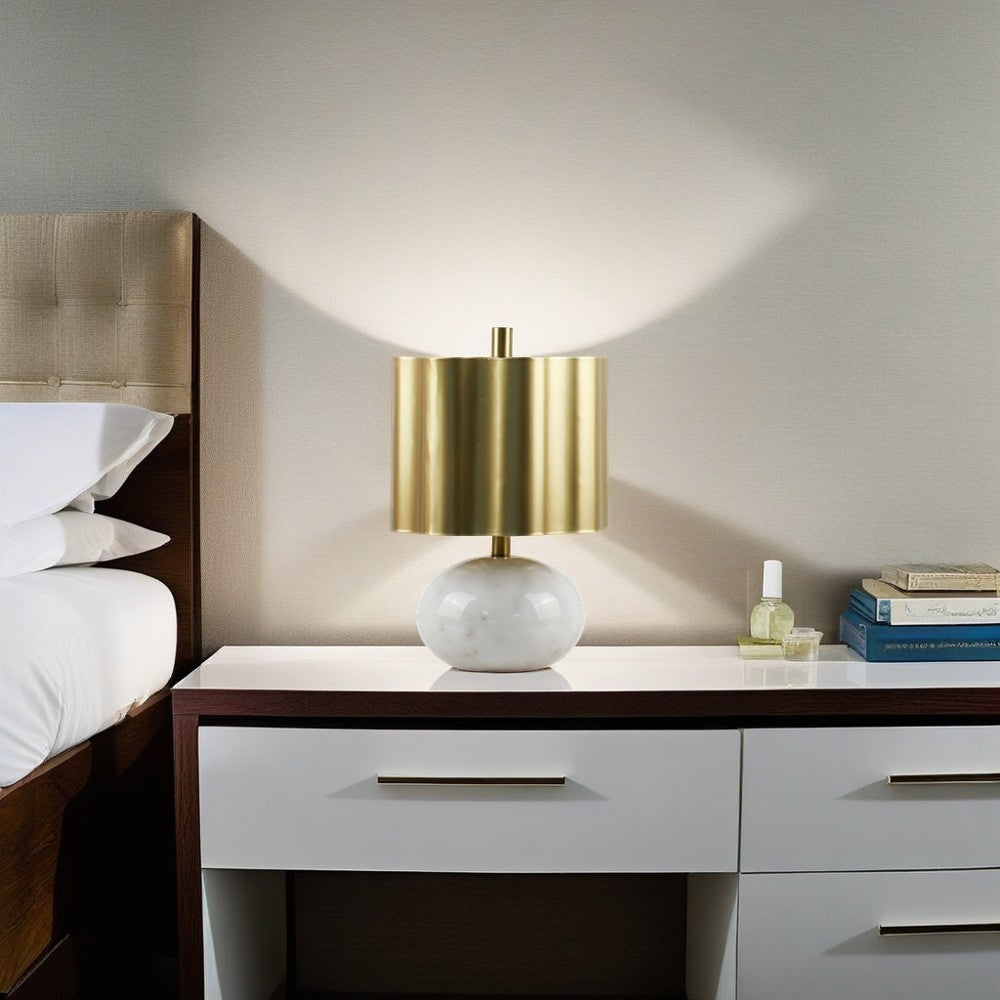 Mini Marble Base Table Lamp