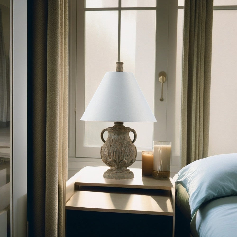 Industry Polyresin Table Lamp