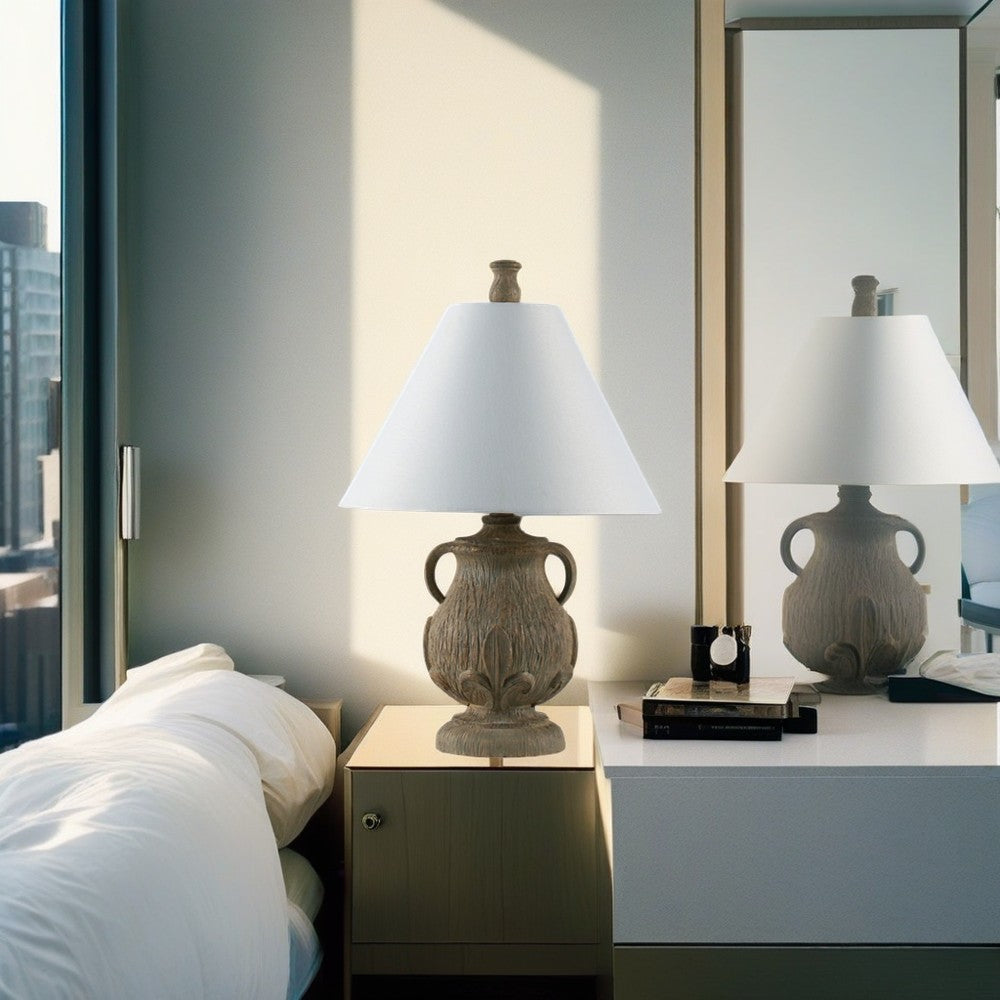 Industry Polyresin Table Lamp
