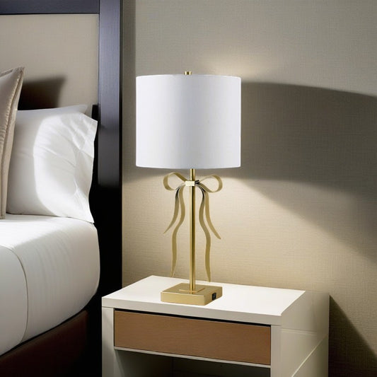 Elegant Bow Table Lamp