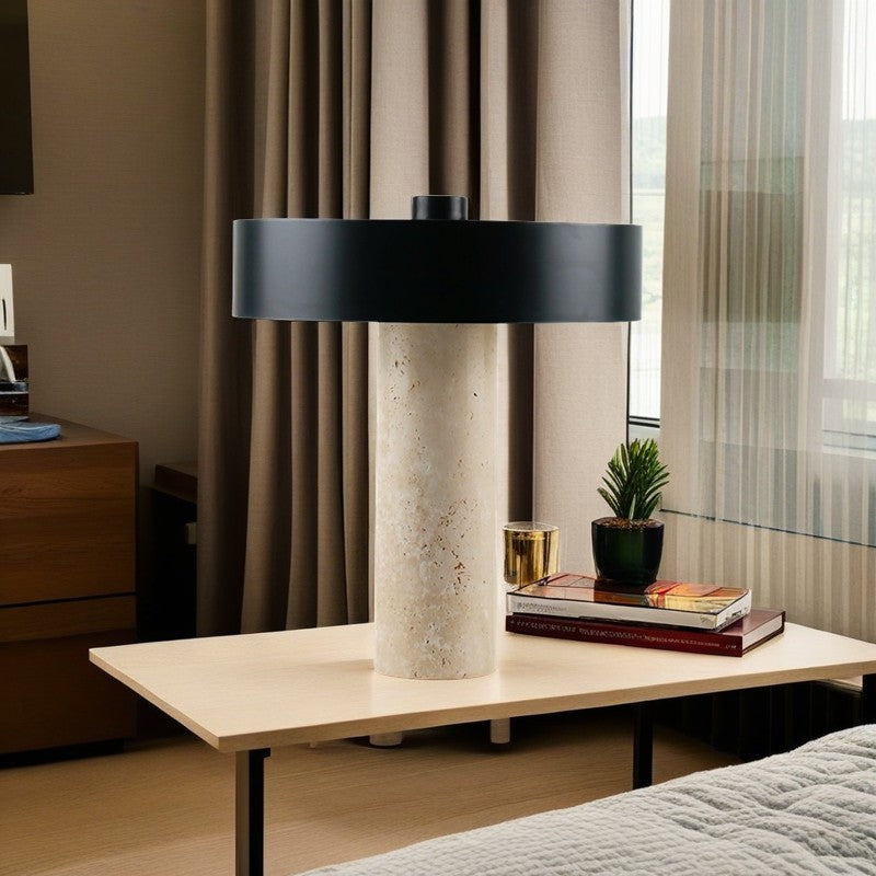 Nordic Style Travertine Lamp