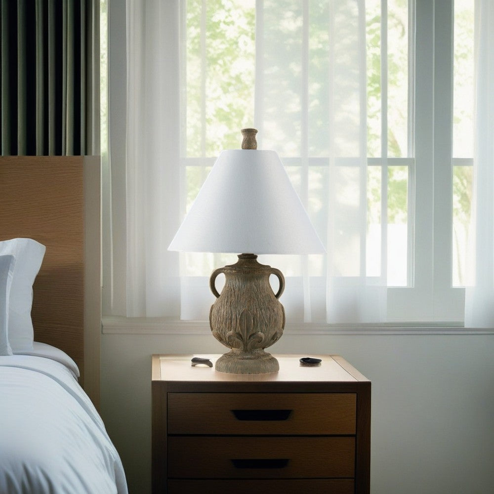 Industry Polyresin Table Lamp