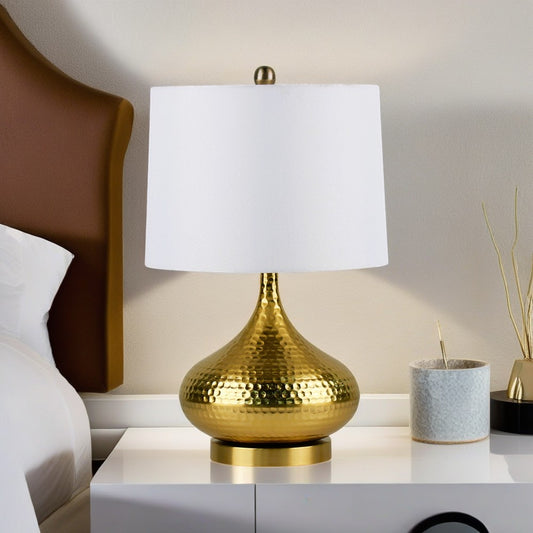 Mid-Century Modern Metal Lamp