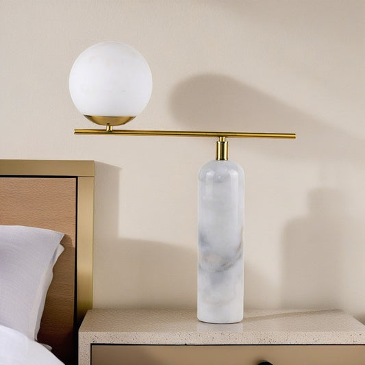 Light Luxury Modern Marble Table Lamp