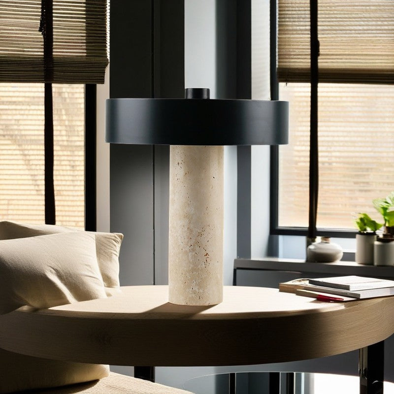 Nordic Style Travertine Lamp