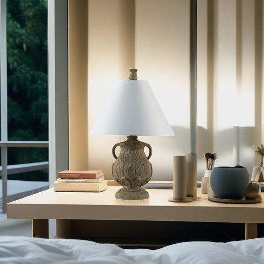 Industry Polyresin Table Lamp