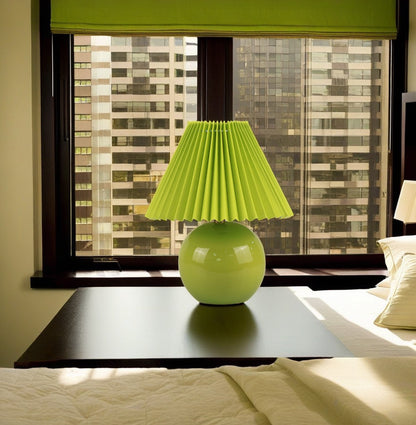 Light Green Mini Ceramic Lamp