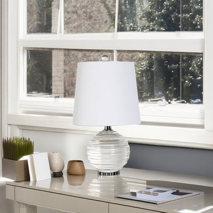 Mini Round Crystal Table Lamp