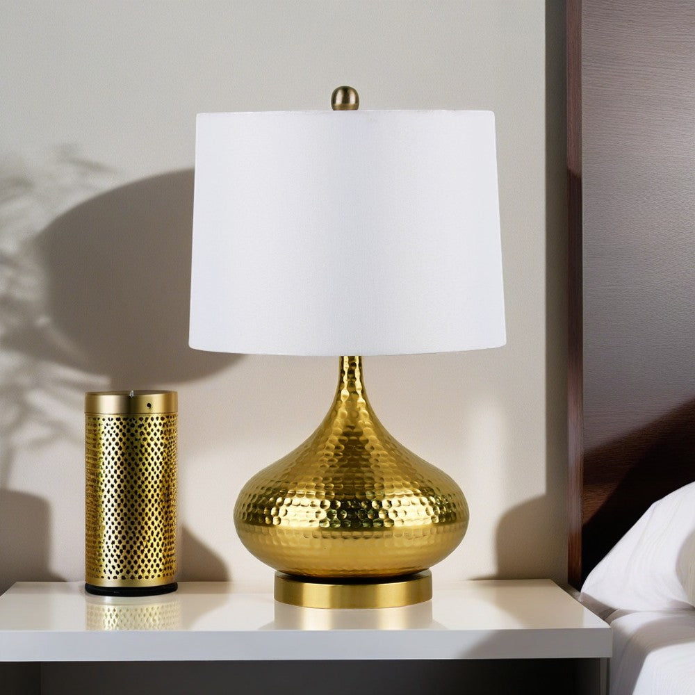 Mid-Century Modern Metal Lamp