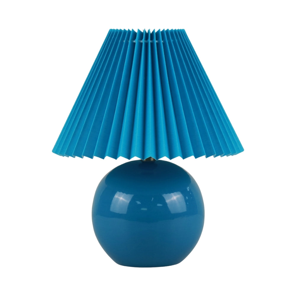 Dark Blue Mini Ceramic Lamp
