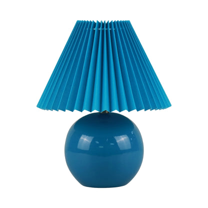 Dark Blue Mini Ceramic Lamp