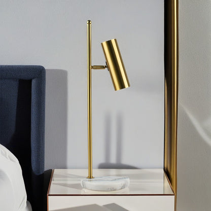 Nordic Nature Marble-Based Task Lamp