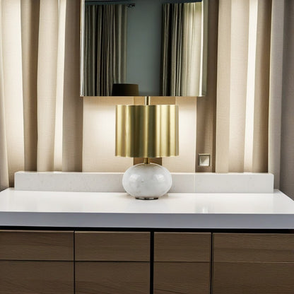 Mini Marble Base Table Lamp