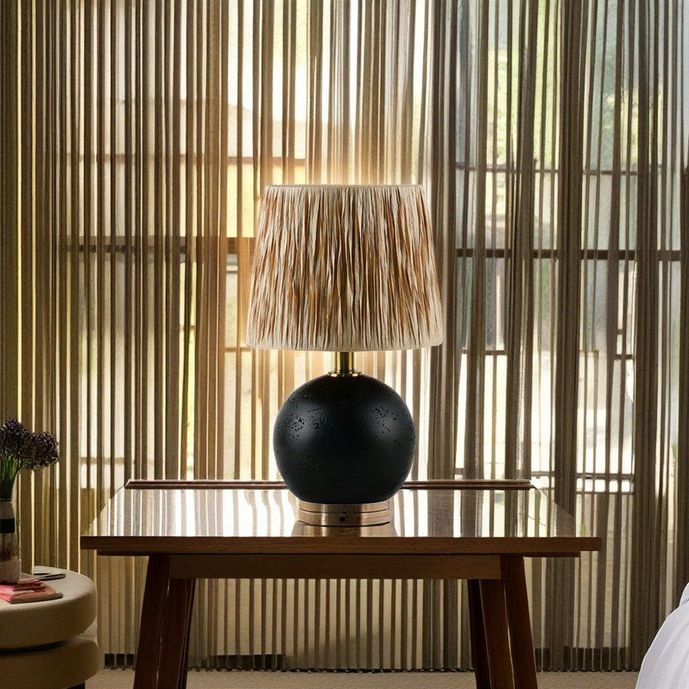 Modern Travertine Lamp