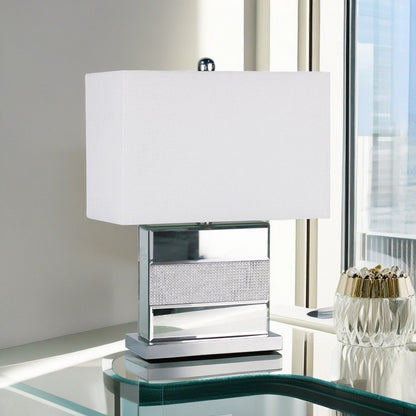Small Mirror Table Lamp