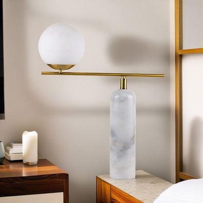 Light Luxury Modern Marble Table Lamp