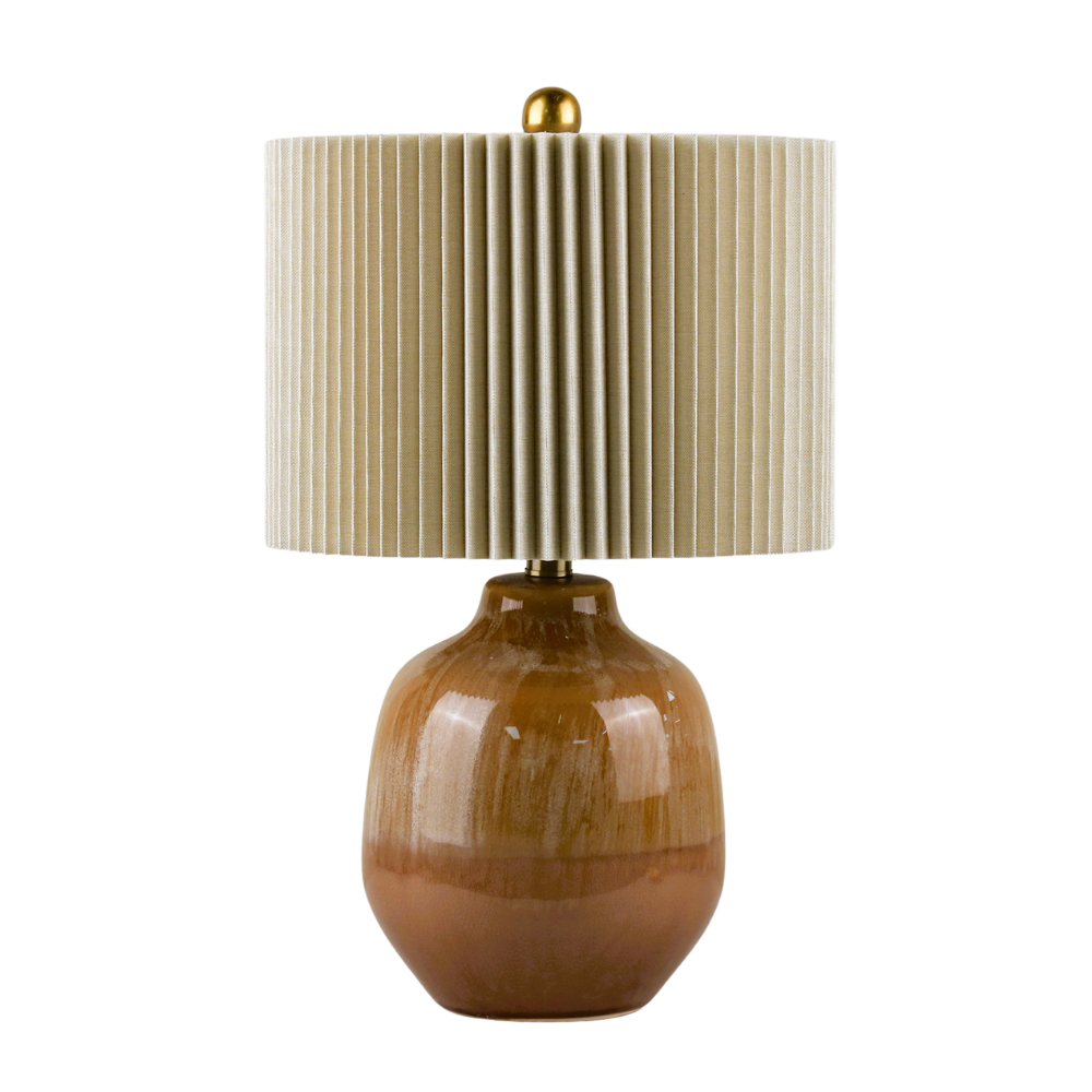 Log style Ceramic Lamp