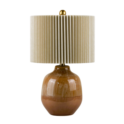 Log style Ceramic Lamp