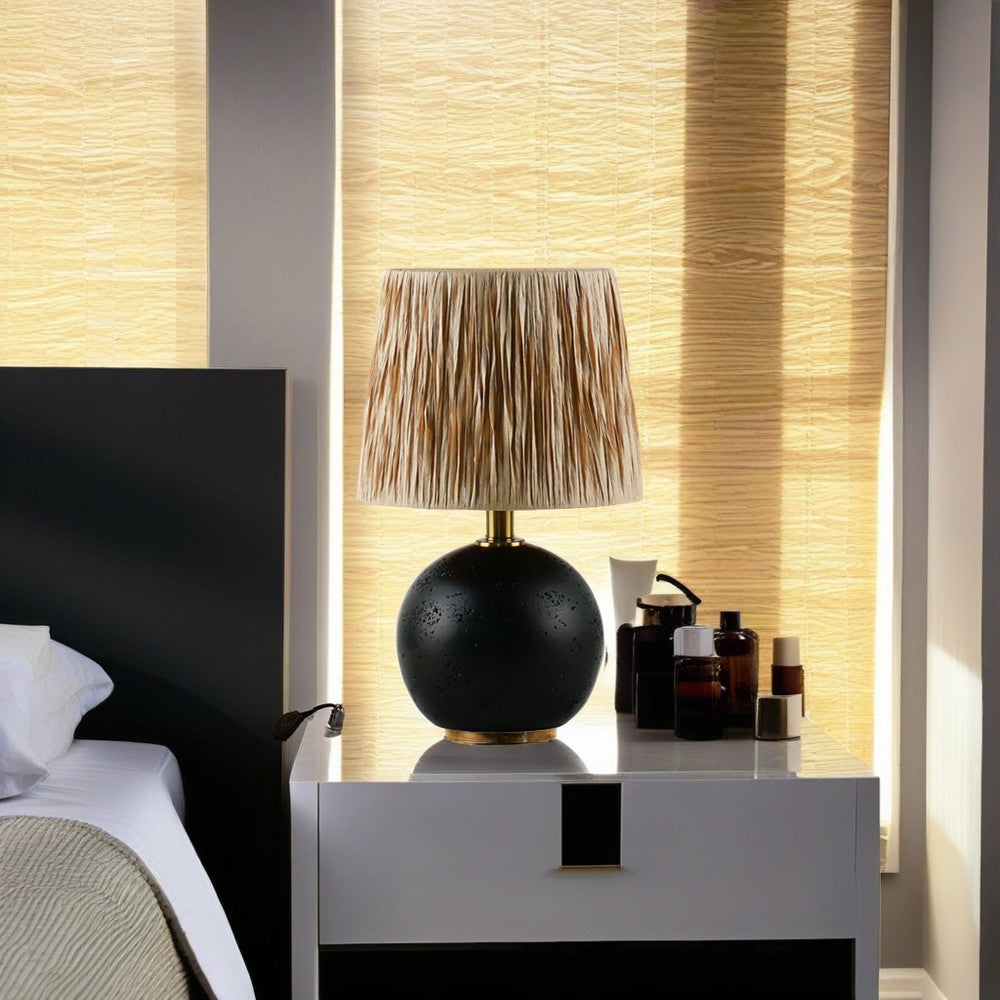 Modern Travertine Lamp